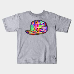 Money Hat - Neon Dollar Sign Kids T-Shirt